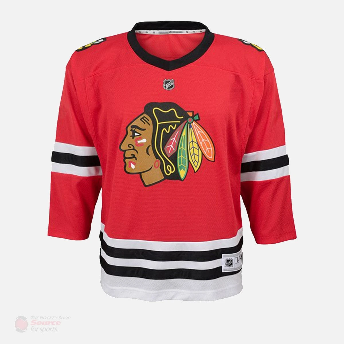 Chicago Blackhawks Home Outer Stuff Replica Toddler Jersey 2 Chicago Blackhawks Home Outer Stuff Replica Toddler Jersey - Image 2