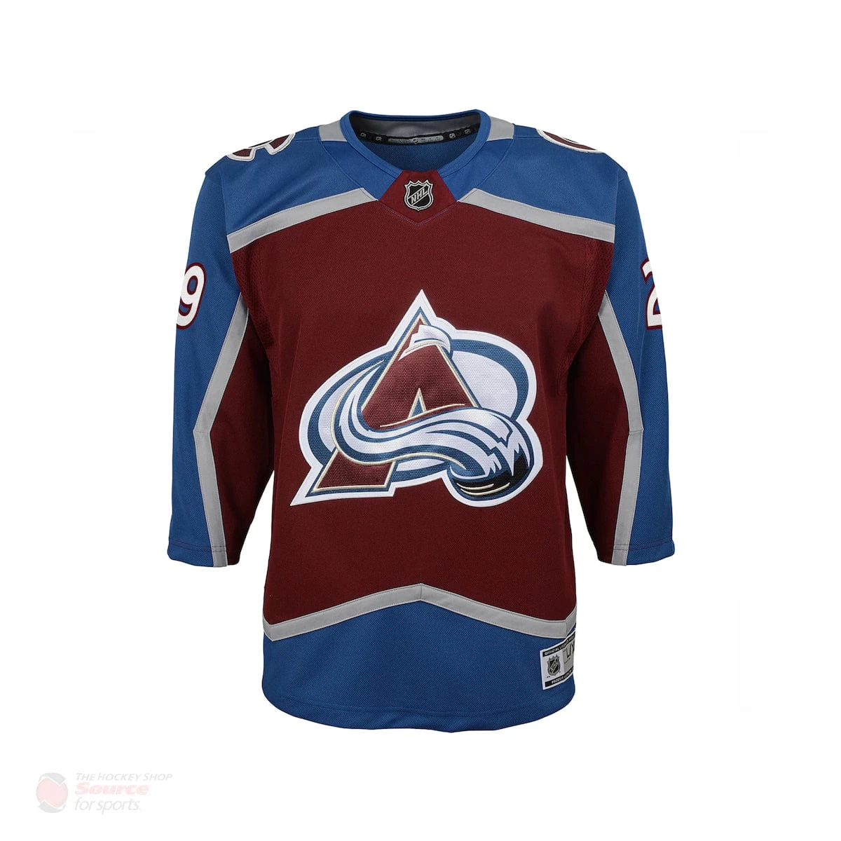Colorado Avalanche Home Outer Stuff Premier Toddler Jersey - Nathan Mackinnon 2 Colorado Avalanche Home Outer Stuff Premier Toddler Jersey - Nathan Mackinnon - Image 2