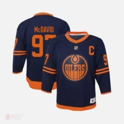 Edmonton Oilers Alternate Outer Stuff Replica Junior Jersey - Connor McDavid