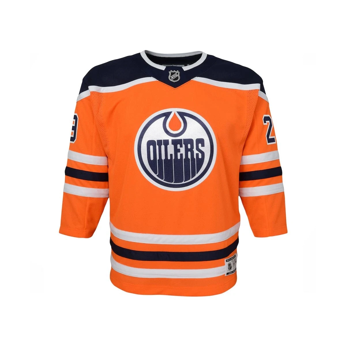 Edmonton Oilers Home Outer Stuff Premier Junior Jersey - Leon Draisaitl 2 Edmonton Oilers Home Outer Stuff Premier Junior Jersey - Leon Draisaitl - Image 2