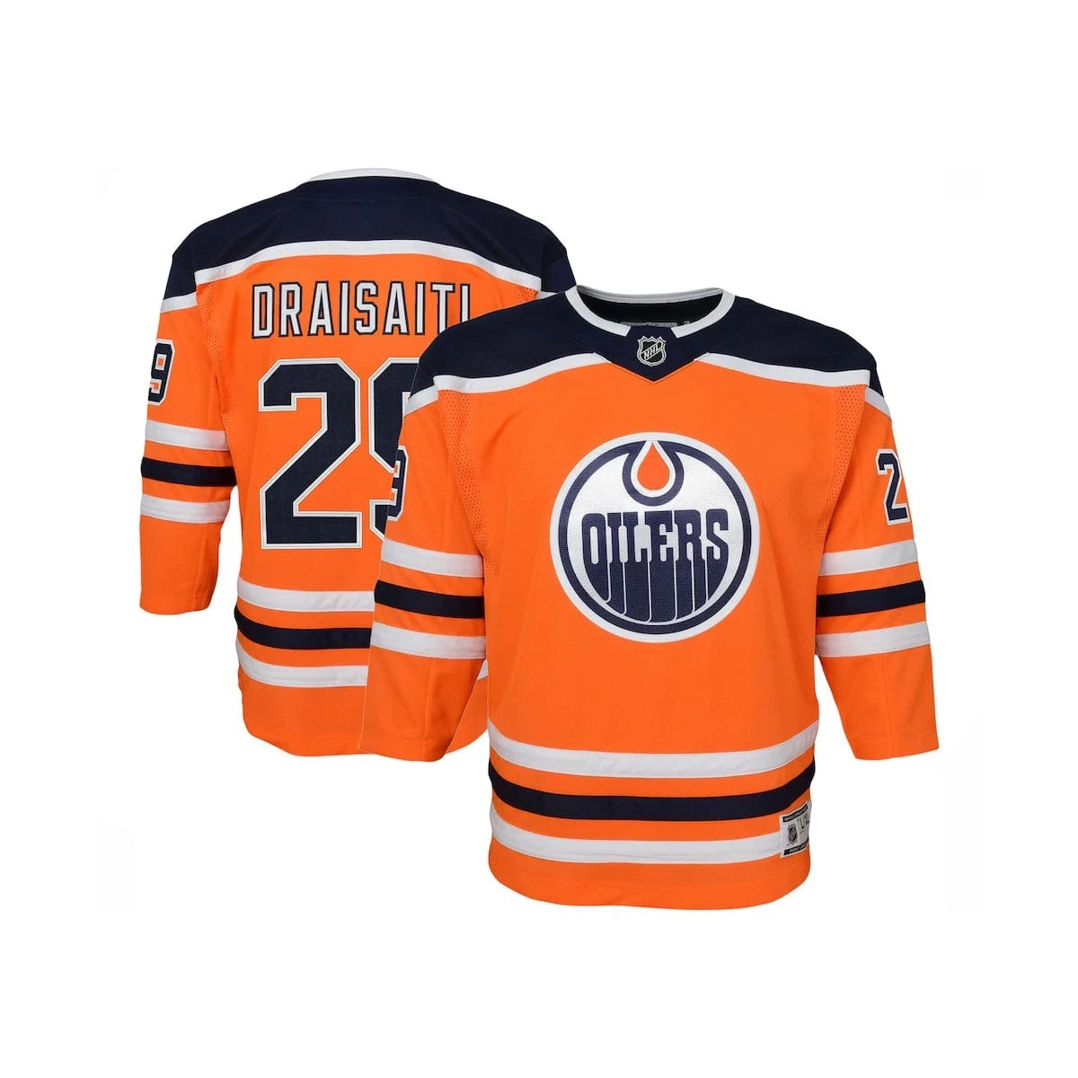 Edmonton Oilers Home Outer Stuff Premier Junior Jersey - Leon Draisaitl 1 Edmonton Oilers Home Outer Stuff Premier Junior Jersey - Leon Draisaitl
