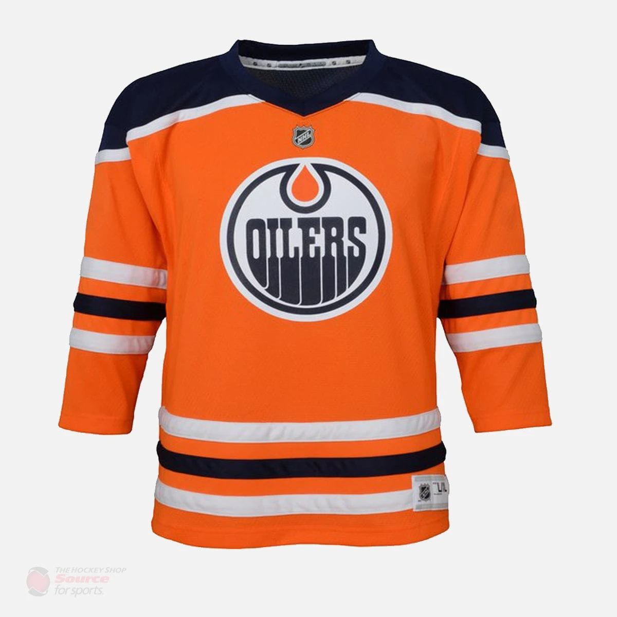 Edmonton Oilers Home Outer Stuff Replica Toddler Jersey 2 Edmonton Oilers Home Outer Stuff Replica Toddler Jersey - Image 2