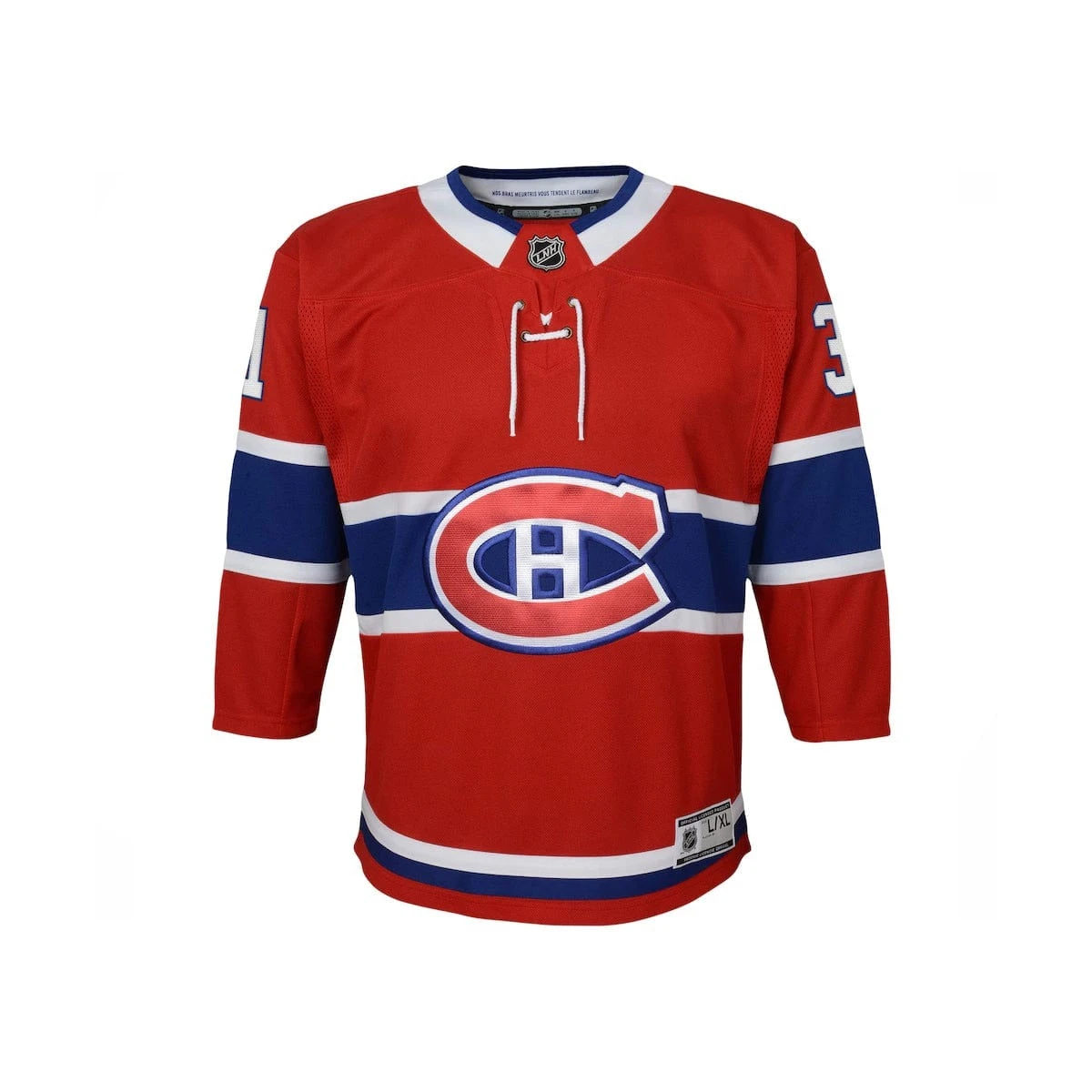 Montreal Canadiens Home Outer Stuff Premier Toddler Jersey - Carey Price 2 Montreal Canadiens Home Outer Stuff Premier Toddler Jersey - Carey Price - Image 2