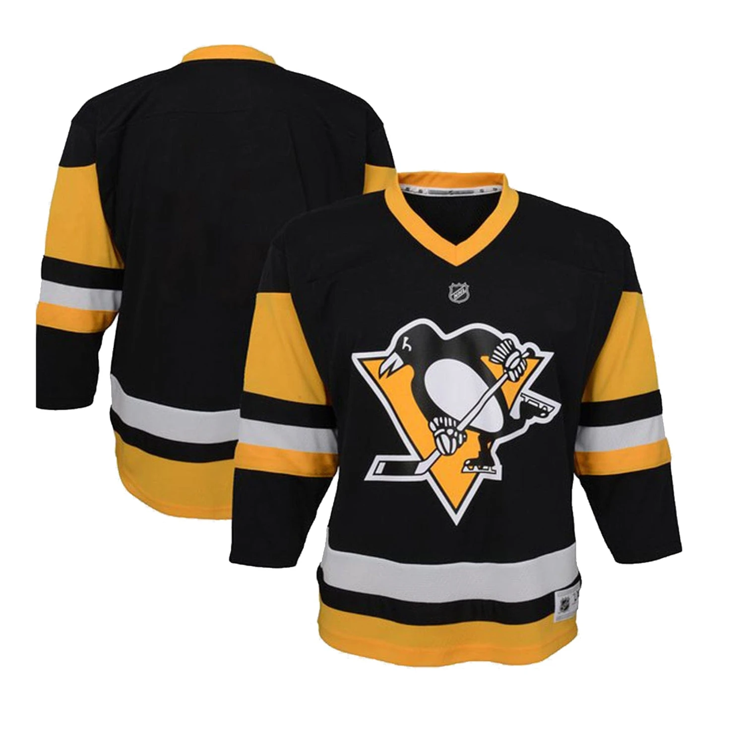 Pittsburgh Penguins Home Outer Stuff Replica Youth Jersey 1 Pittsburgh Penguins Home Outer Stuff Replica Youth Jersey