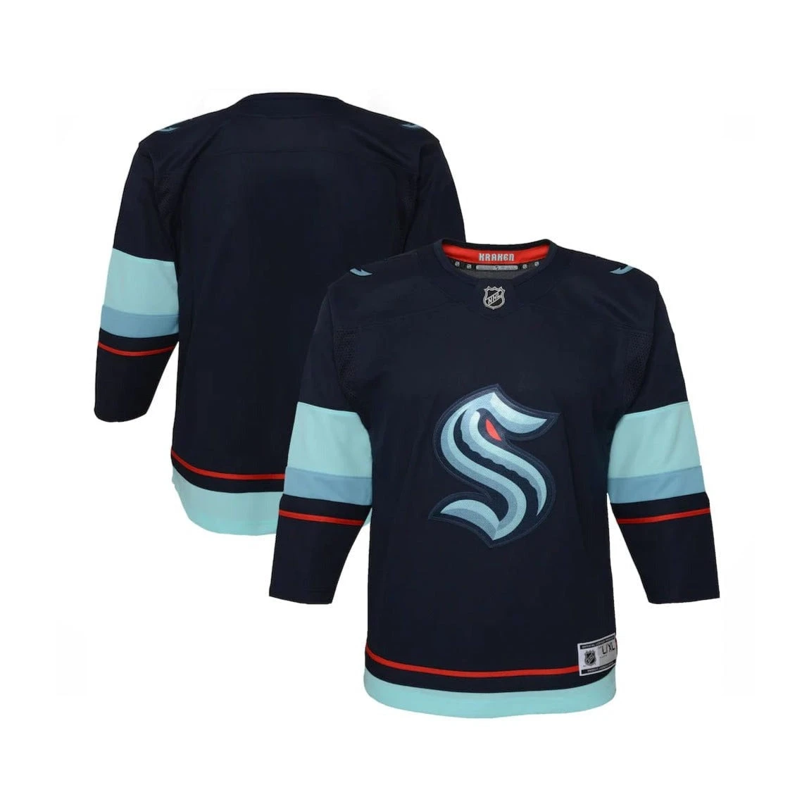 Seattle Kraken Home Outer Stuff Premier Toddler Jersey 1 Seattle Kraken Home Outer Stuff Premier Toddler Jersey