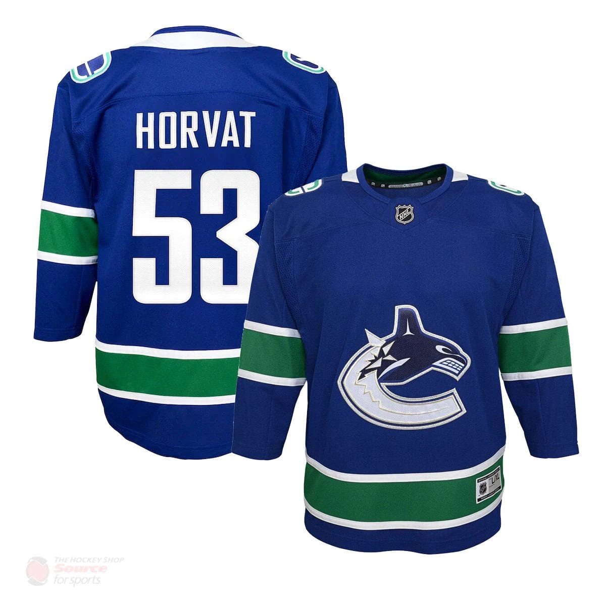 Vancouver Canucks Home Outer Stuff Premier Infant Jersey - Bo Horvat 1 Vancouver Canucks Home Outer Stuff Premier Infant Jersey - Bo Horvat