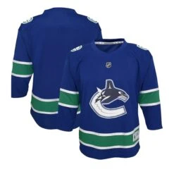 Vancouver Canucks Home Outer Stuff Premier Junior Jersey