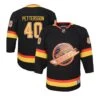 Vancouver Canucks Skate Outer Stuff Premier Junior Jersey - Elias Pettersson