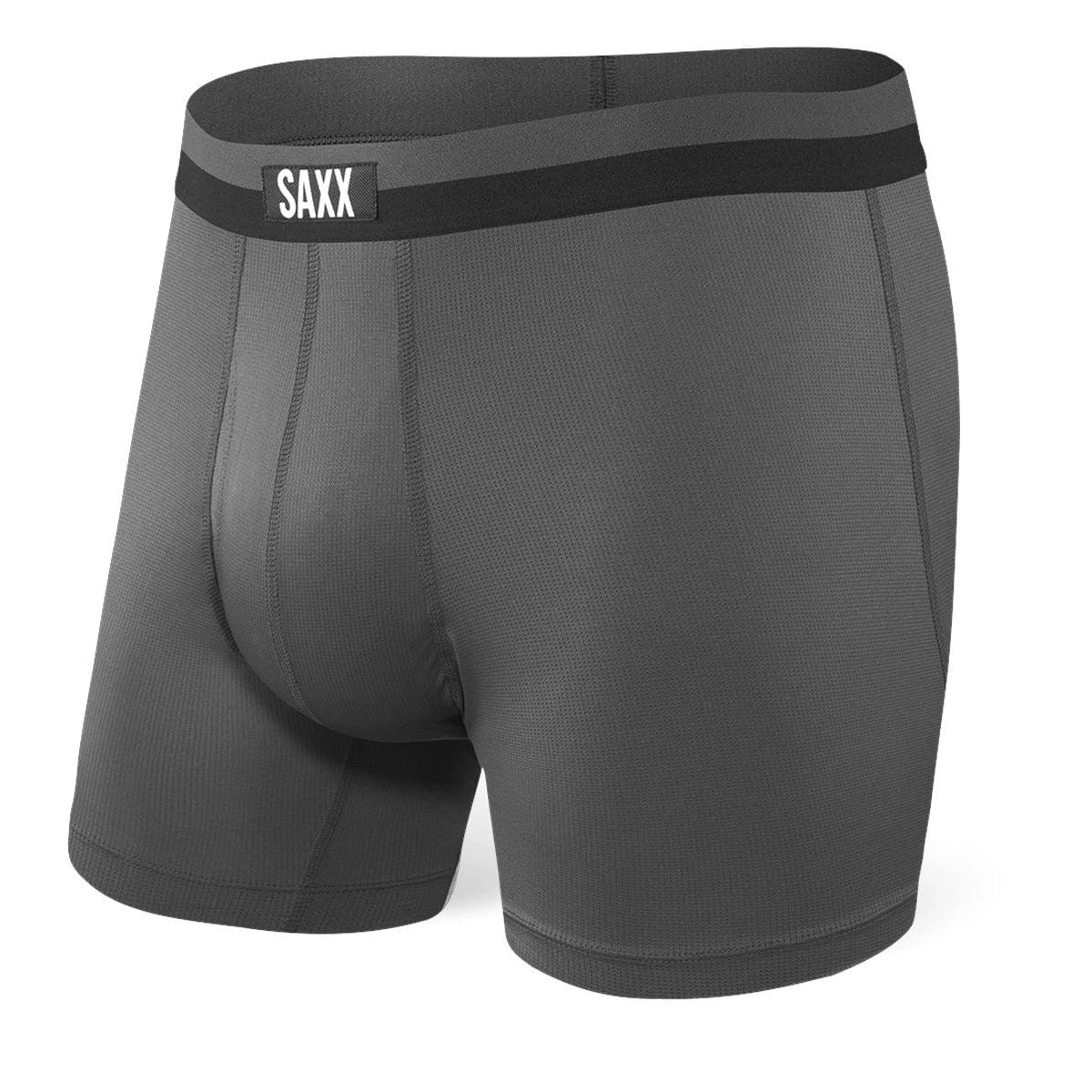 Saxx Sport Mesh Boxers - Graphite 1 Saxx Sport Mesh Boxers - Graphite