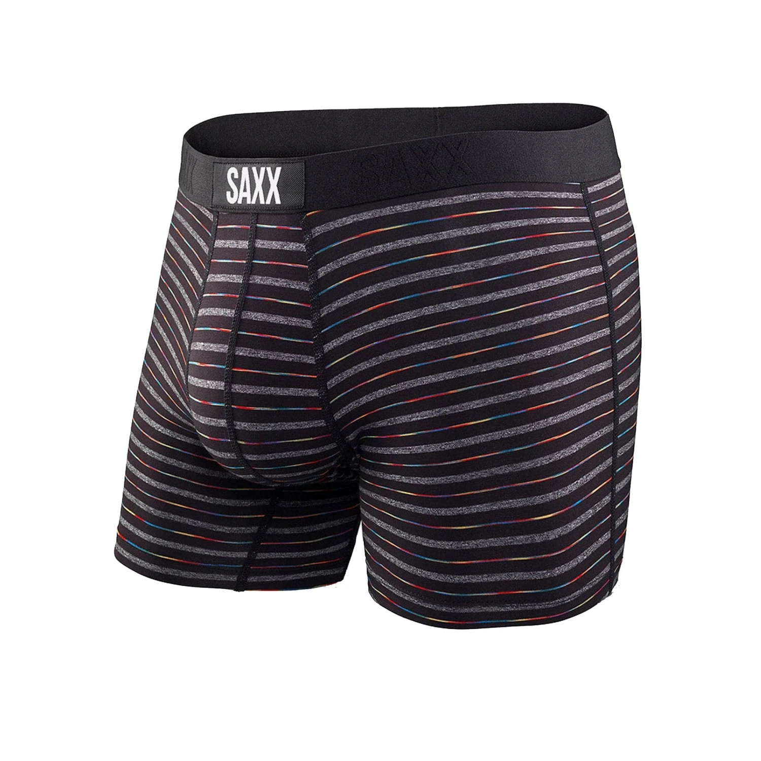 Saxx Vibe Boxers - Black Gradient Stripe 1 Saxx Vibe Boxers - Black Gradient Stripe