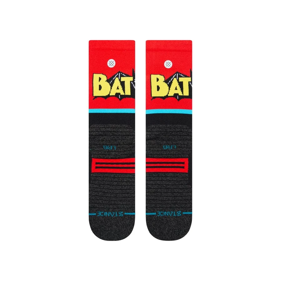 Stance Athlete Batman Comic Mid Socks 2 Stance Athlete Batman Comic Mid Socks - Image 2