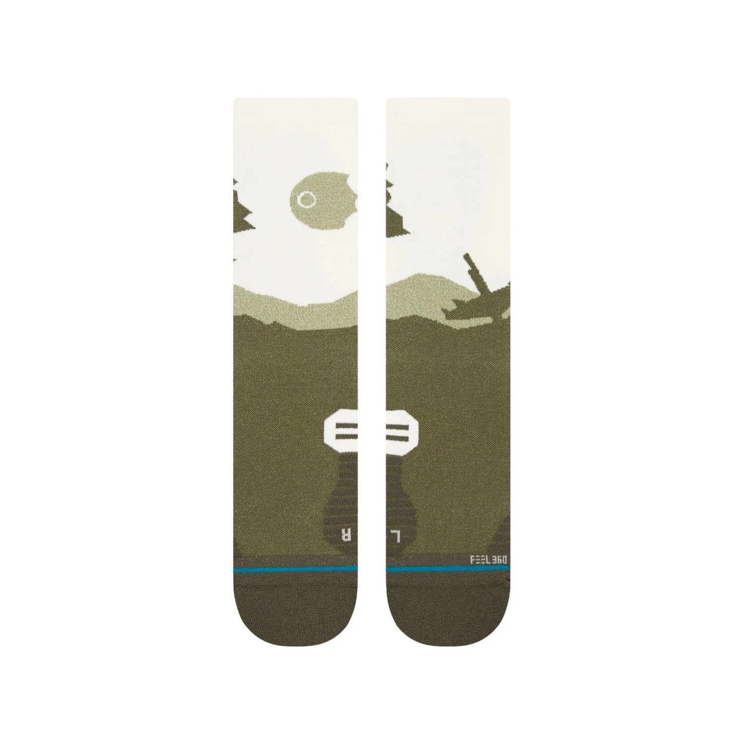 Stance Run Moon Socks 2 Stance Run Moon Socks - Image 2