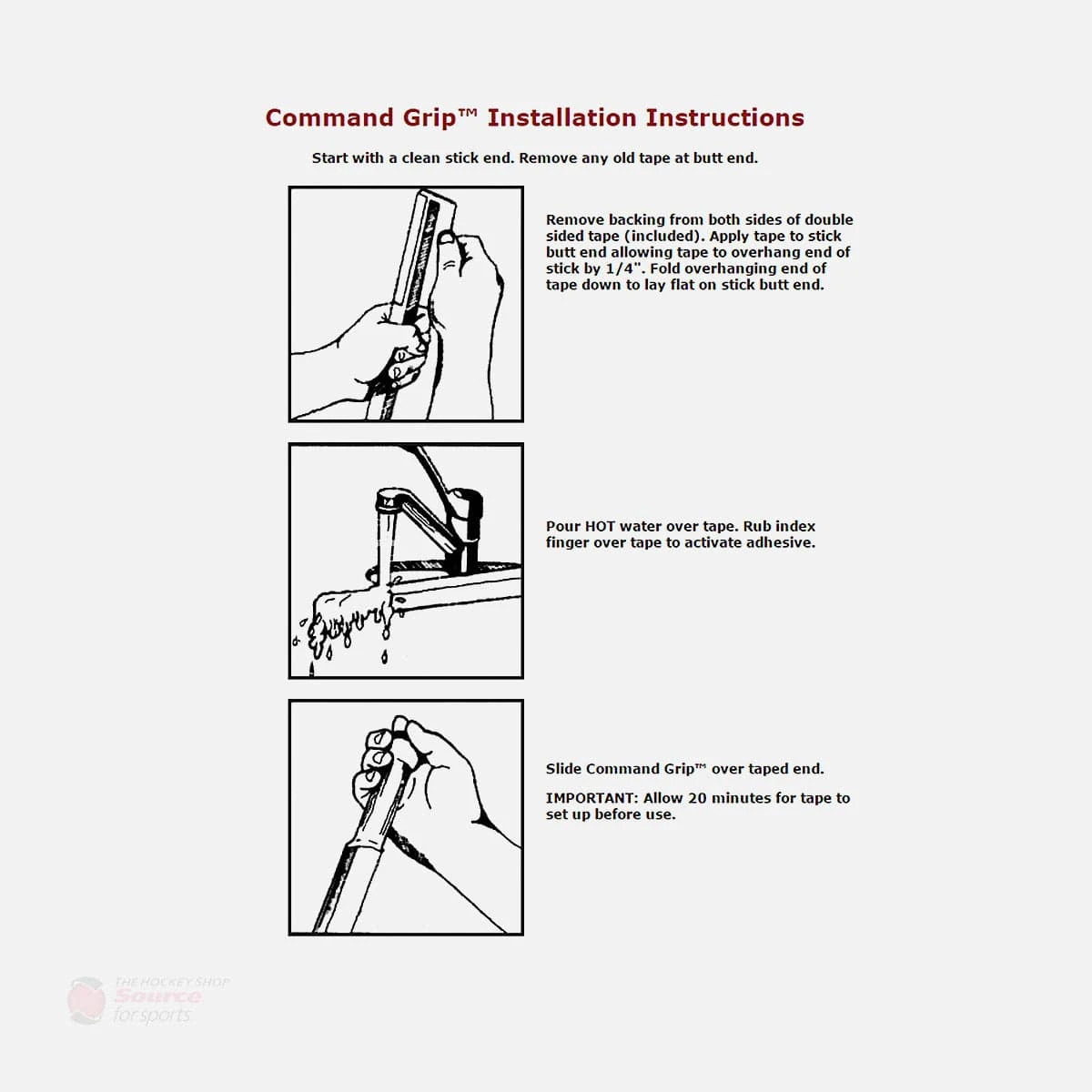 Tacki-Mac Command Tape Grip - Ribbed 5 Tacki-Mac Command Tape Grip - Ribbed - Image 5