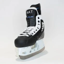 TRUE Player Junior Hockey Skates - Pro Stock - VH Holder - White Side - "NAT" - Size 5 -The Hockey Hub Sales Store true hockey skates true player junior hockey skates pro stock vh holder white side nat size 5 5 r standard 15186595610690