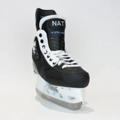 TRUE Player Junior Hockey Skates - Pro Stock - VH Holder - White Side - "NAT" - Size 5 -The Hockey Hub Sales Store true hockey skates true player junior hockey skates pro stock vh holder white side nat size 5 5 r standard 15186595741762