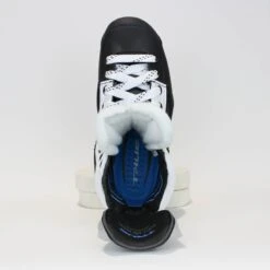 TRUE Player Junior Hockey Skates - Pro Stock - VH Holder - White Side - "NAT" - Size 5 -The Hockey Hub Sales Store true hockey skates true player junior hockey skates pro stock vh holder white side nat size 5 5 r standard 15186595807298