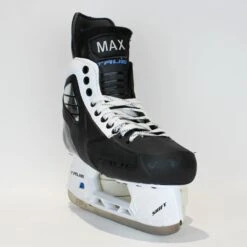 TRUE Player Senior Hockey Skates - Pro Stock - Shift Holder - White Side - "MAX/BAX" - Size 8 -The Hockey Hub Sales Store true hockey skates true player senior hockey skates pro stock shift holder white side max bax size 8 8 r standard 15187103023170