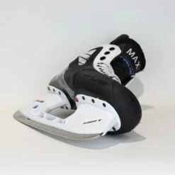 TRUE Player Senior Hockey Skates - Pro Stock - Shift Holder - White Side - "MAX/BAX" - Size 8 -The Hockey Hub Sales Store true hockey skates true player senior hockey skates pro stock shift holder white side max bax size 8 8 r standard 15187103187010