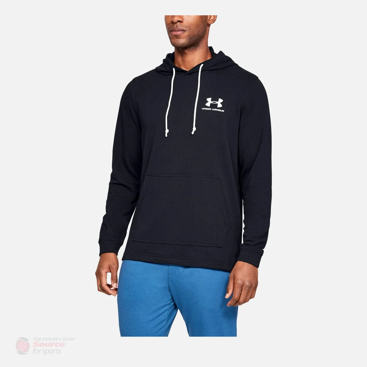 Under Armour Sportstyle Terry Pullover Mens Hoodie 3 Under Armour Sportstyle Terry Pullover Mens Hoodie - Image 3