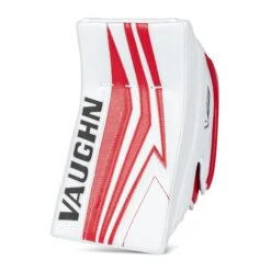Vaughn Velocity V9 Intermediate Goalie Blocker -The Hockey Hub Sales Store vaughn blockers vaughn velocity v9 intermediate goalie blocker white red regular 28741237342274