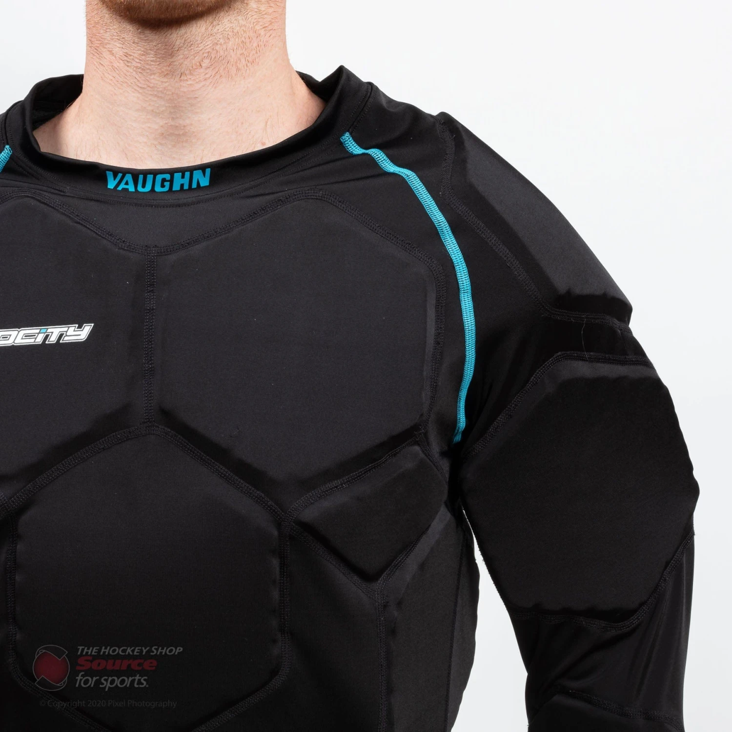 Vaughn Velocity V9 Pro Senior Goalie Padded Shirt 2 Vaughn Velocity V9 Pro Senior Goalie Padded Shirt - Image 2