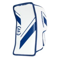 Warrior Ritual G4 Youth Goalie Blocker -The Hockey Hub Sales Store warrior blockers warrior ritual g4 youth goalie blocker white blue regular 28743419232322