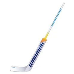 Warrior Ritual V1 SR Intermediate Goalie Stick -The Hockey Hub Sales Store warrior goalie sticks warrior ritual v1 sr intermediate goalie stick silver white blue mid l 23 5 28796863021122