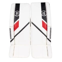 Warrior Ritual G5 Intermediate Goalie Leg Pads -The Hockey Hub Sales Store warrior leg pads warrior ritual g5 intermediate goalie leg pads white black red 30 1 28766285529154