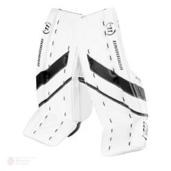Warrior Ritual GT2 Junior Goalie Leg Pads -The Hockey Hub Sales Store warrior leg pads warrior ritual gt2 junior goalie leg pads white black 28 1 28744345747522