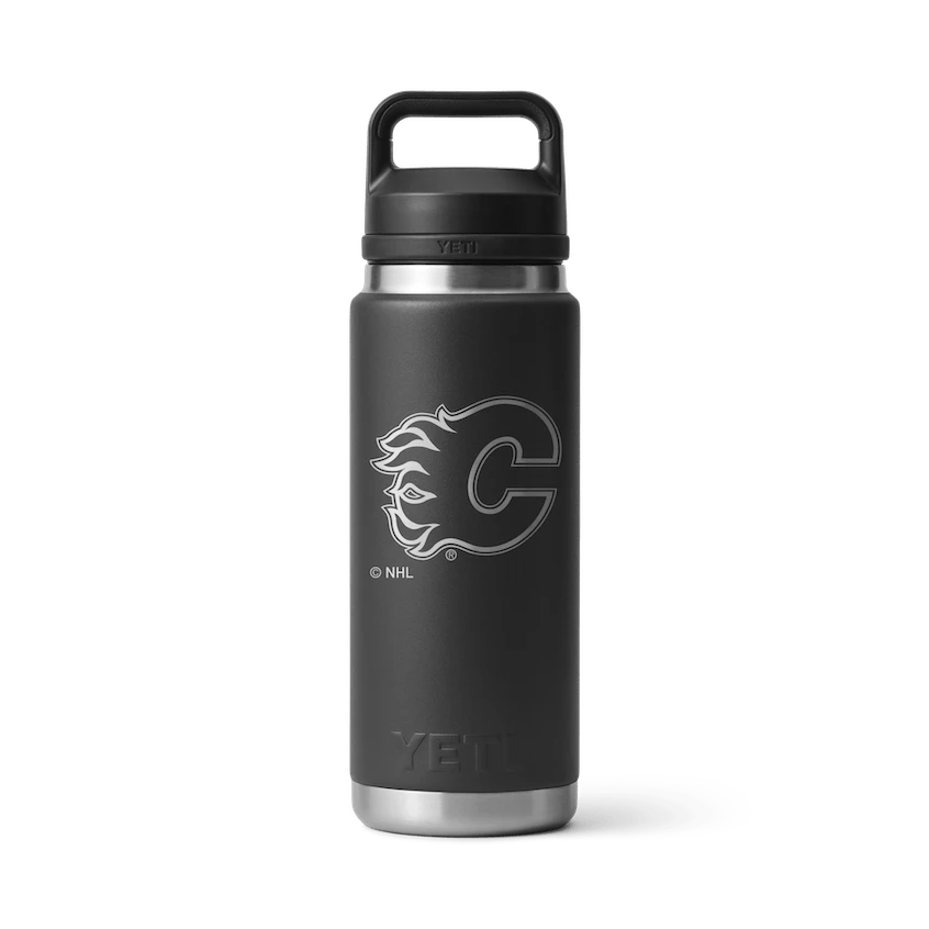 YETI Rambler 26oz Bottle - Calgary Flames 1 YETI Rambler 26oz Bottle - Calgary Flames